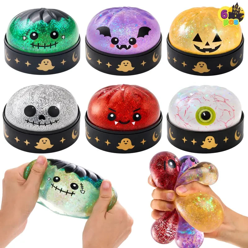 Halloween Squishy Dumpling Stress Relief Toy