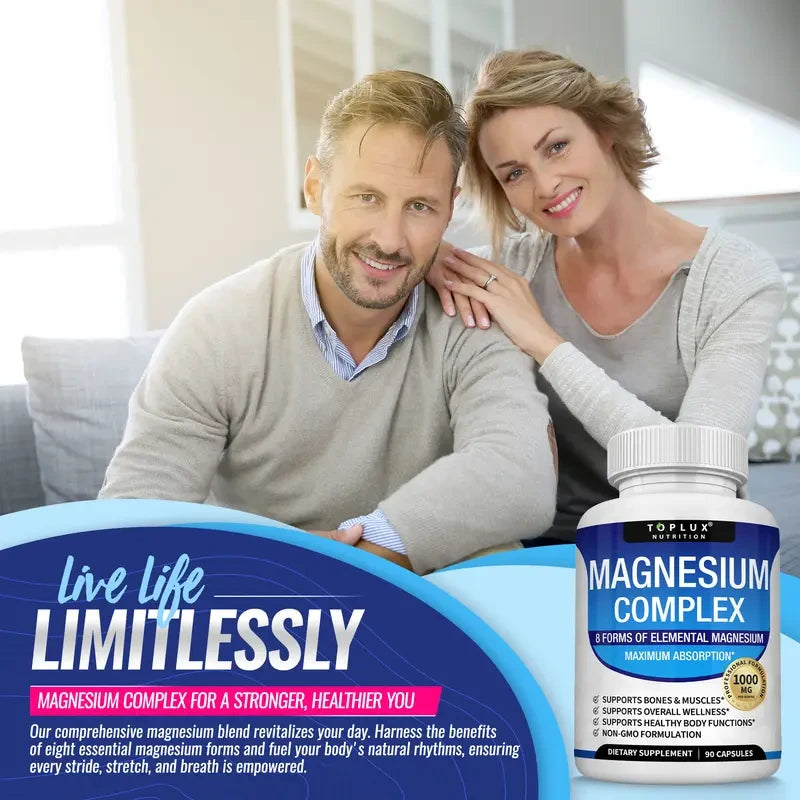 Magnesium Complex Supplement for Better Sleep